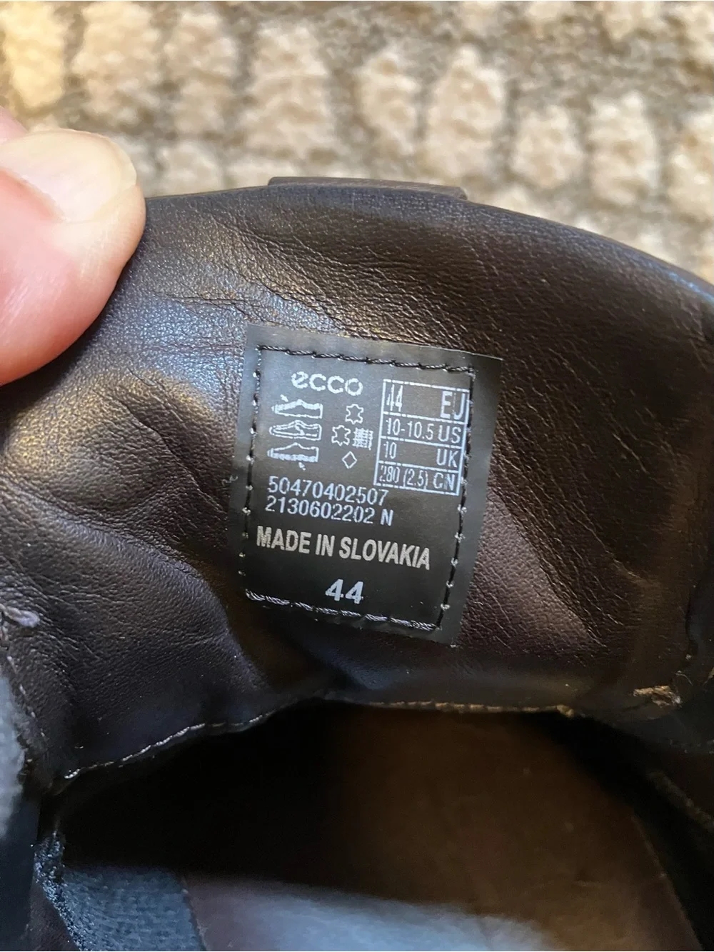 ECCO Street Tray Men’s GTX Booties Size 44